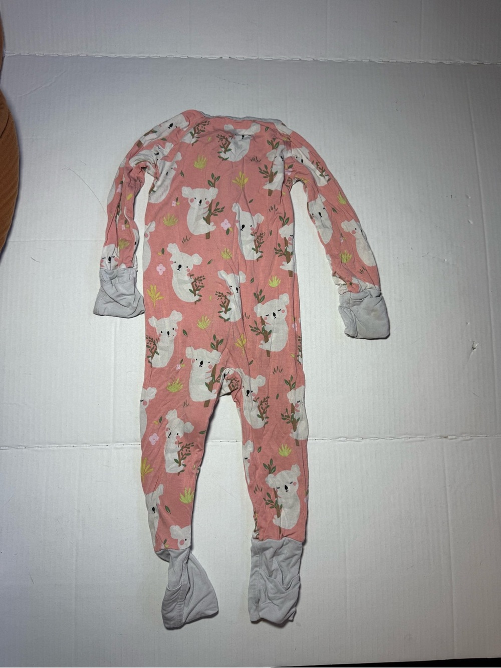 Little Sleepies Coral Pink Koalas Zippy - Picture 5 of 6